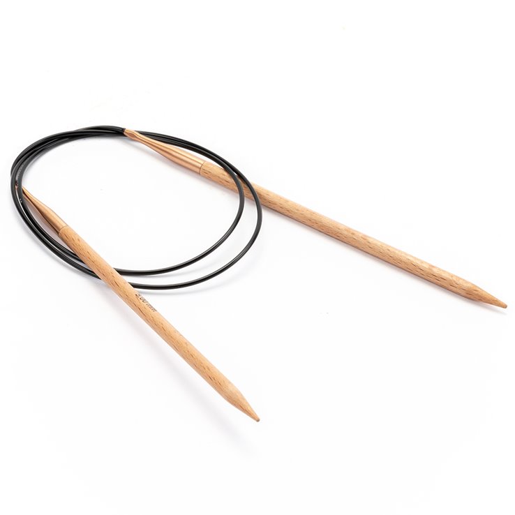 Lana Grossa Rundsticka bok st. 5,0/ 80cm