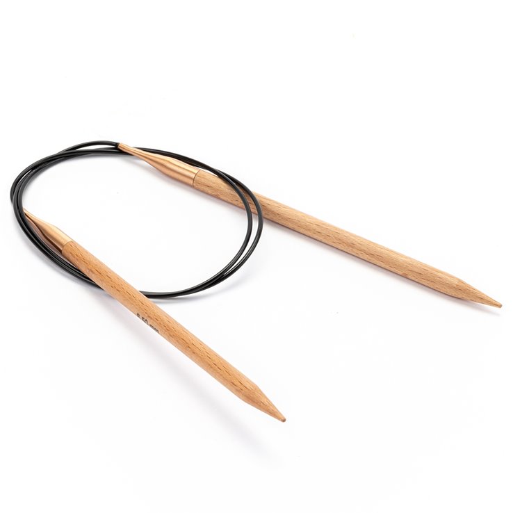 Lana Grossa Rundsticka bok st. 6,5/ 80cm