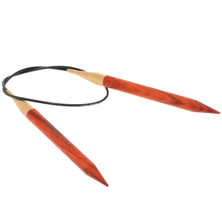 Lana Grossa Rundsticka Design-trä: Signal St.10,0/60cm