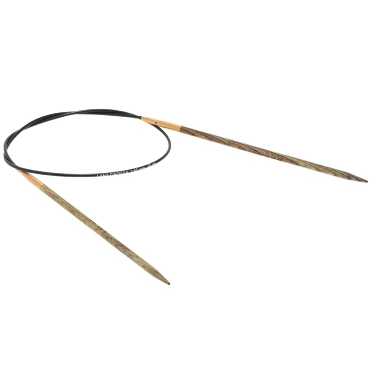 Lana Grossa Rundsticka Design-trä: Signal St. 3,5/60cm