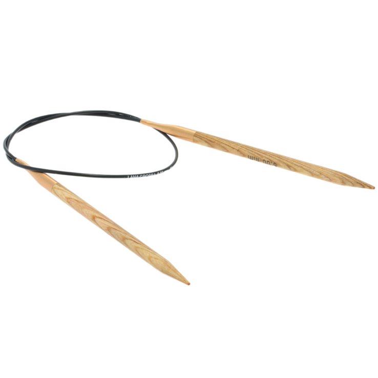 Lana Grossa Rundsticka Design-trä: Signal St. 6,0/60cm