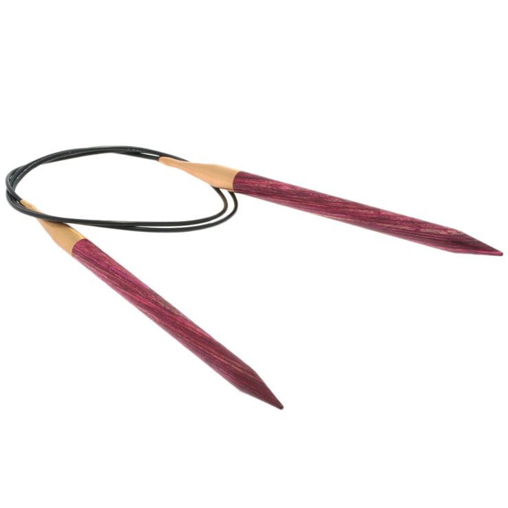 Lana Grossa Rundsticka Design-trä: Signal St. 8,0/80cm