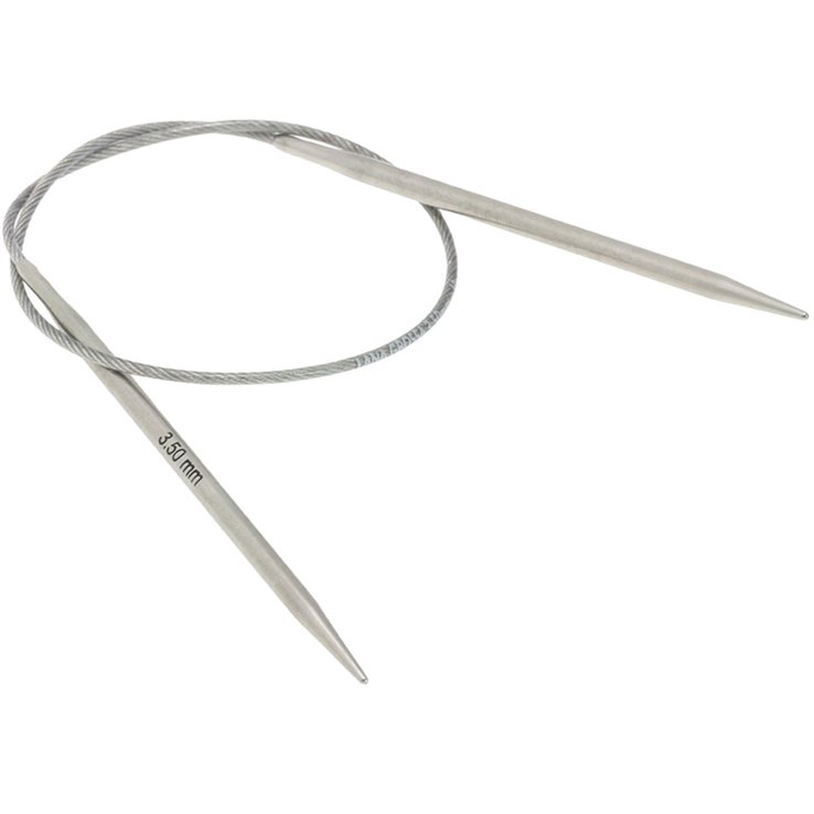 Lana Grossa Rundsticka i rostfritt stål 3,5/40cm