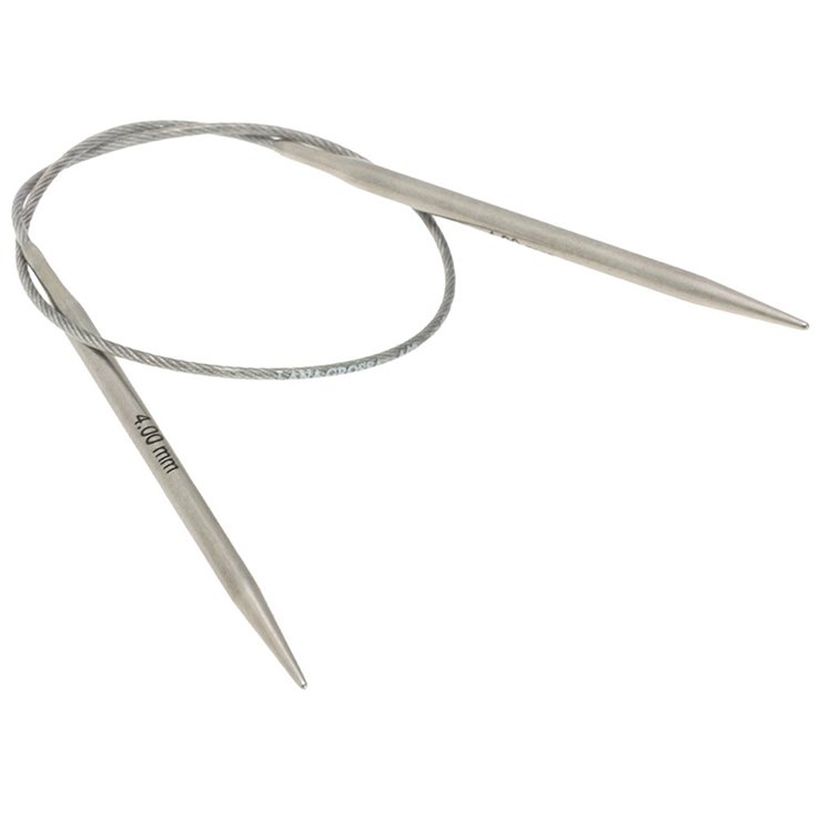 Lana Grossa Rundsticka i rostfritt stål 4,0/40cm