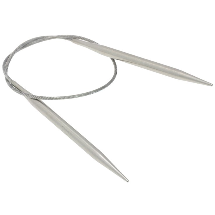 Lana Grossa Rundsticka i rostfritt stål 5,0/40cm