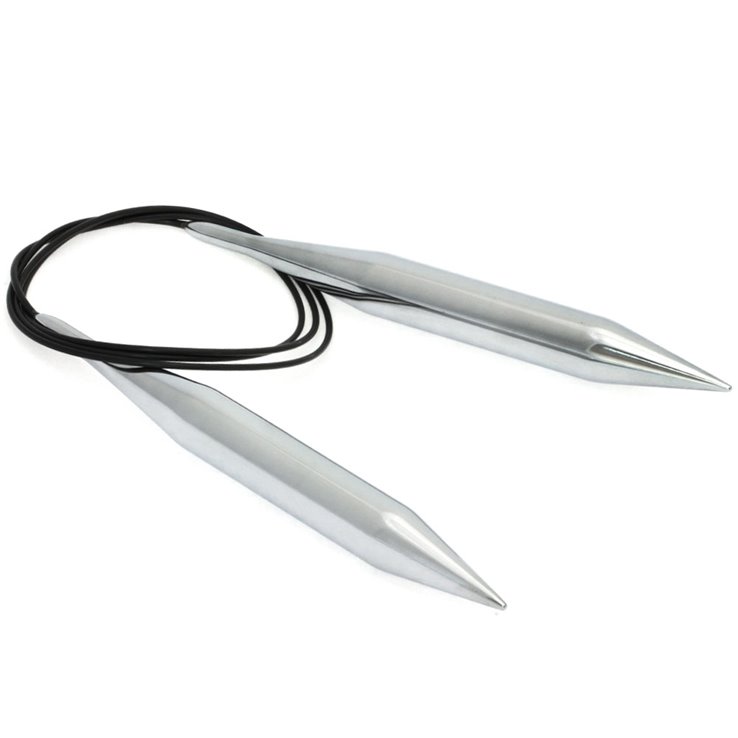 Lana Grossa Rundsticka Mässing St.15,0/100cm