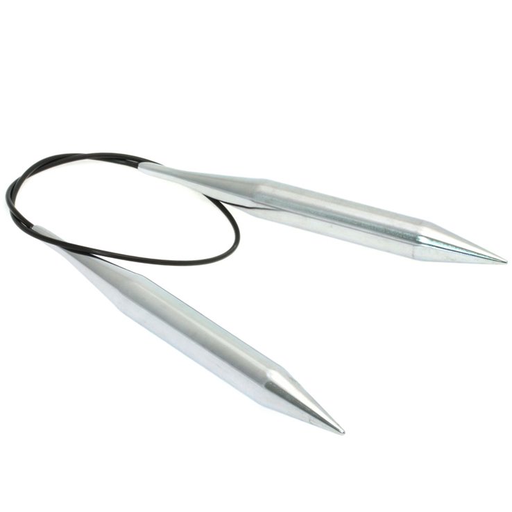 Lana Grossa Rundsticka Mässing St.15,0/60cm