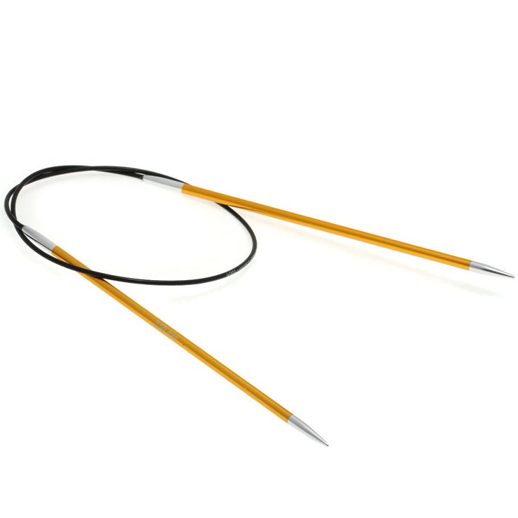 Lana Grossa Rundsticka Aluminium Rainbow St. 3,5/40cm