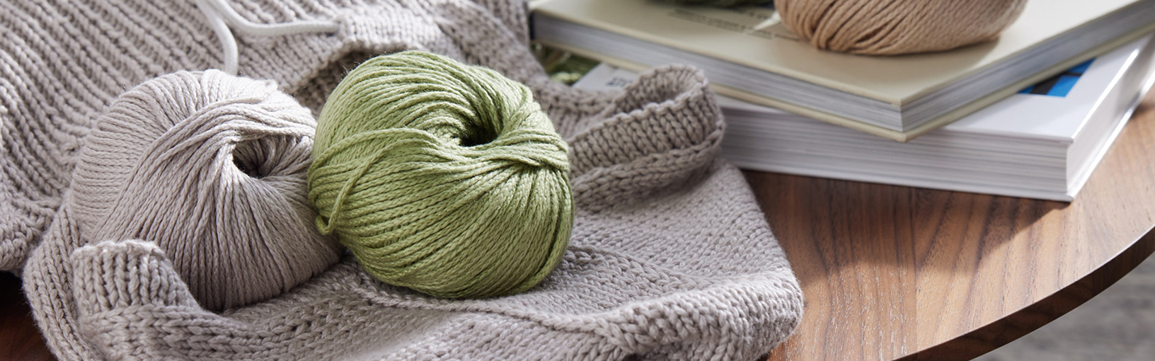 Garn av hög kvalitet för stickning, virkning och filtning LANA GROSSA<br> ull & garn | Tweed