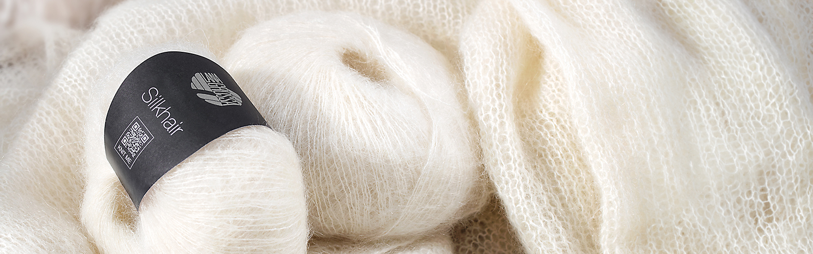 Garn av hög kvalitet för stickning, virkning och filtning LANA GROSSA<br> ull & garn