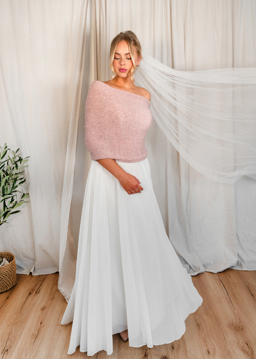 FILATI Studio INFINITY LOOP Cool Wool Lace & Brillino - Stickmönster (SE)