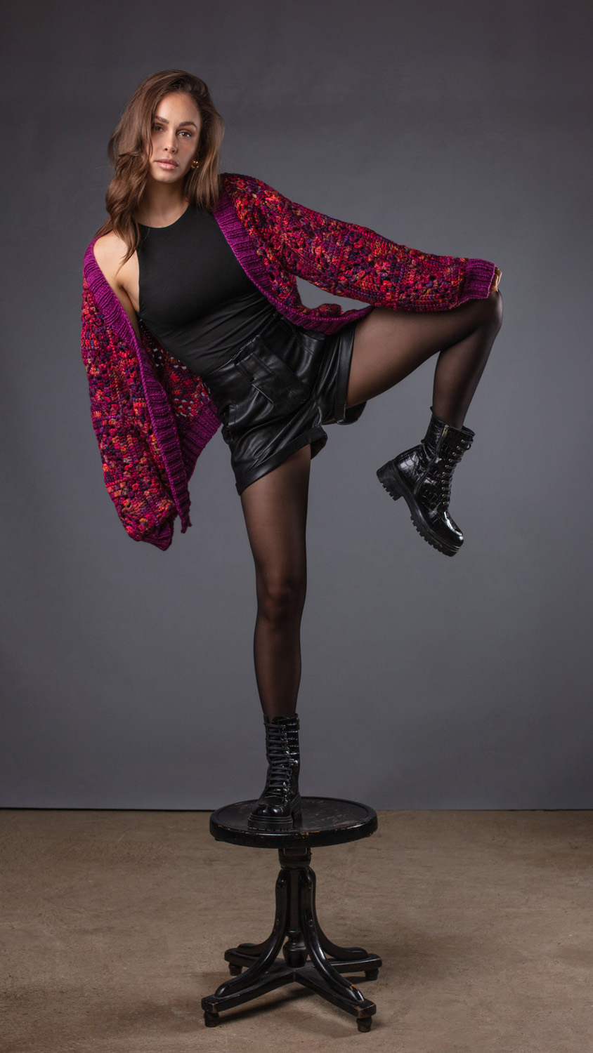 FILATI Studio JACKA Cool Merino Big Color & Cool Merino Big - Stickmönster (SE)