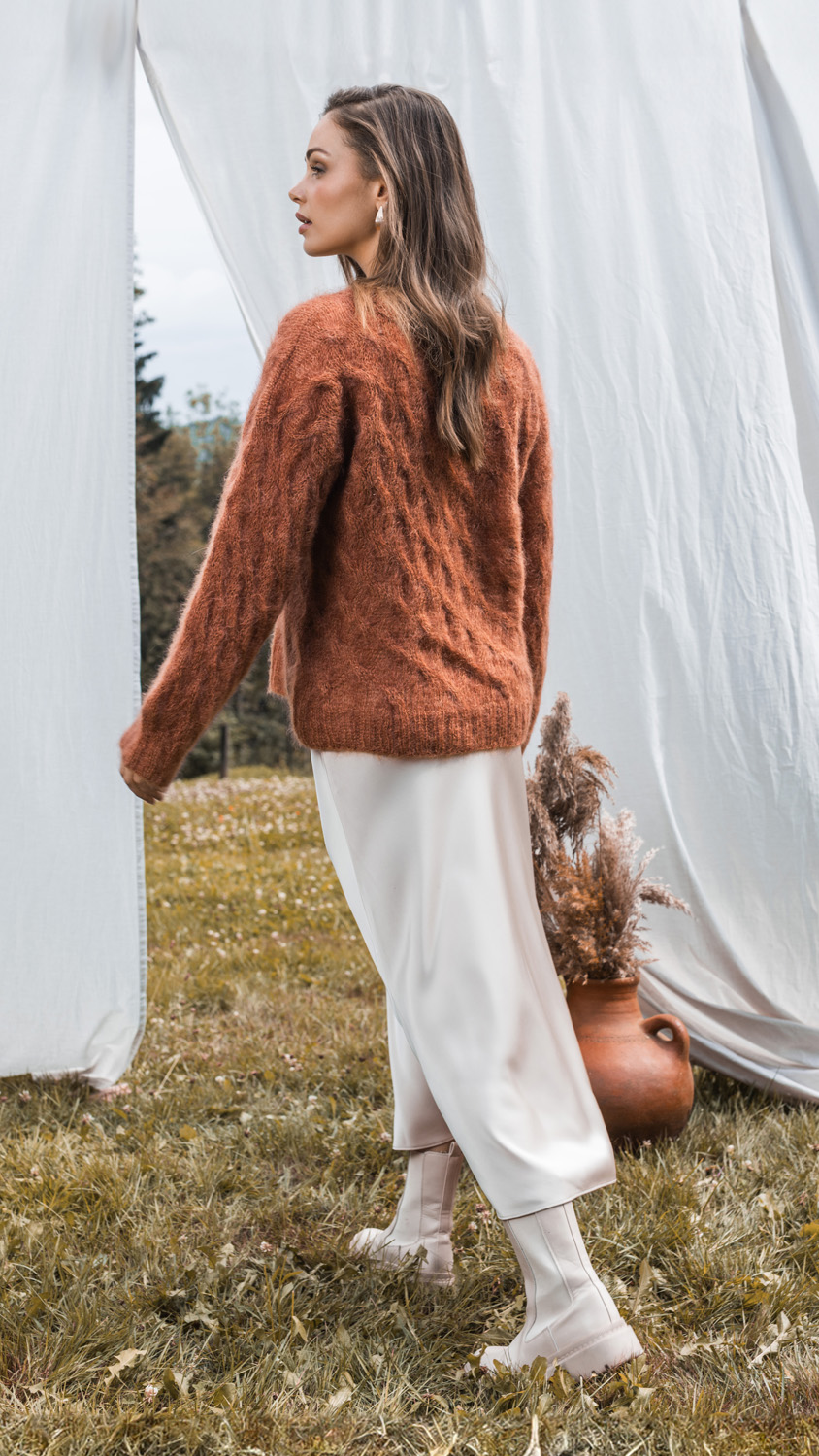 FILATI Studio PULLOVER Silkhair - Stickmönster (SE)